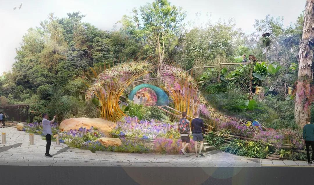 2021粤港澳大湾区深圳花展仙湖植物园会场景观节点介绍