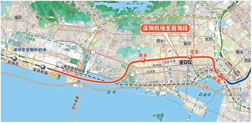 穗莞深城际机前段首次顺利穿越危险源建筑物