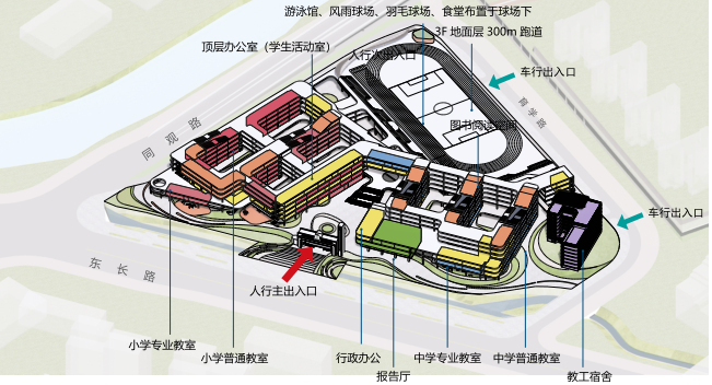 深圳长圳保障性住房片区学校规划图