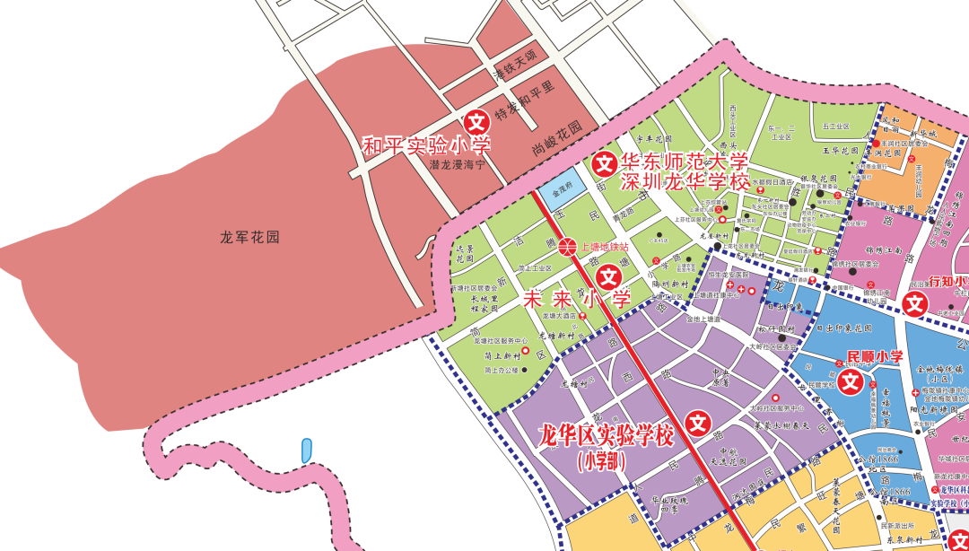 深圳龙华2022秋季新开办学校招生范围公示